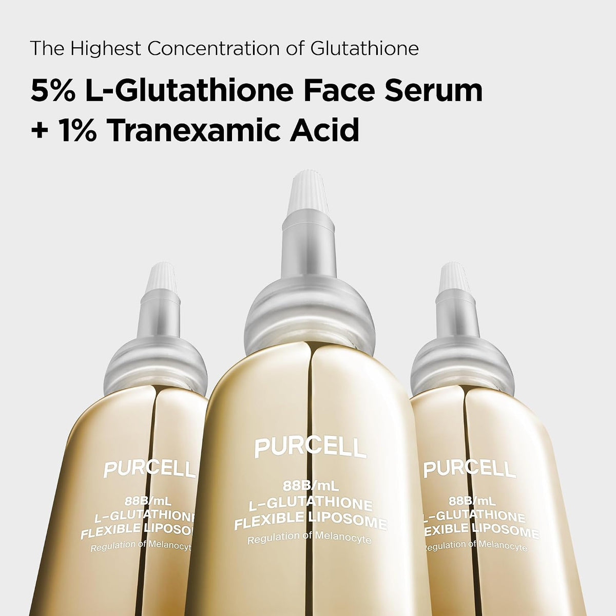 PURCELL 5% L-Glutathione Serum for Stubborn Discoloration