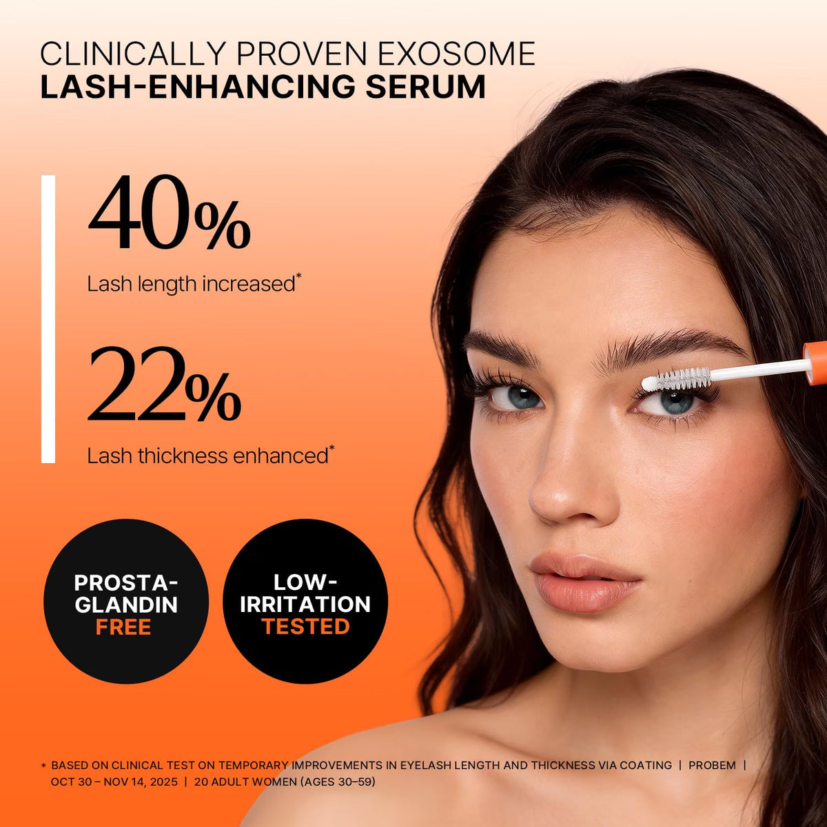 lilyeve GROWTURN Exosome Dual Lash Growth Serum with Peptides