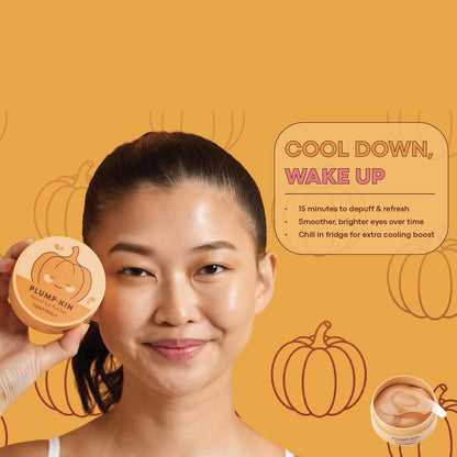 TONYMOLY Plump-kin Pumpkin Retinol Under Eye Patch, Dark Circles, 30 Pairs