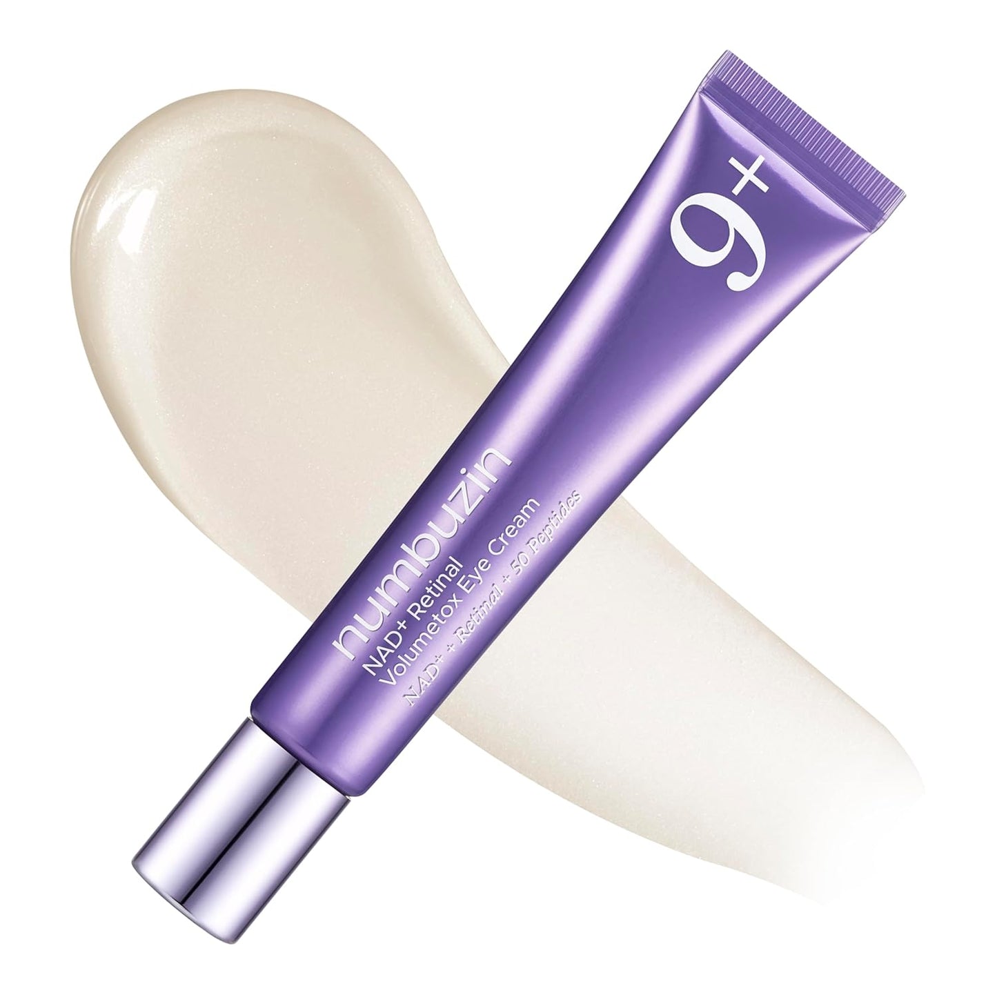 numbuzin No.9 NAD+ Retinal Volumetox Eye Cream, Anti-Aging Treatment for Wrinkles, Fine Lines, Dark Circles & Dark Spots, Gentle Retinal Formula with Peptides & Niacinamide