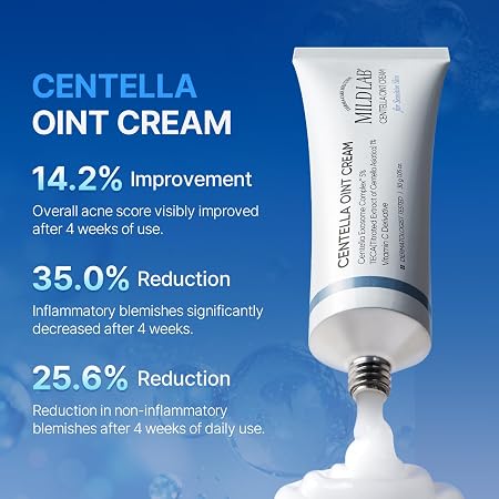 Centella Oint Cream | Facial Cream for Troubled & Sensitive Skin with TECA, Niacinamide, Centella Exosome