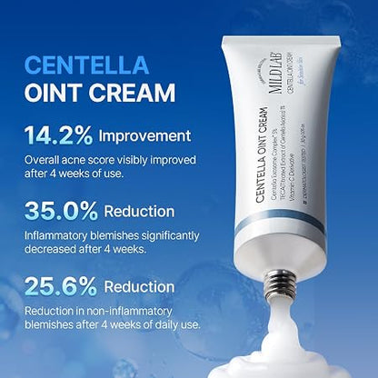 Centella Oint Cream | Facial Cream for Troubled & Sensitive Skin with TECA, Niacinamide, Centella Exosome