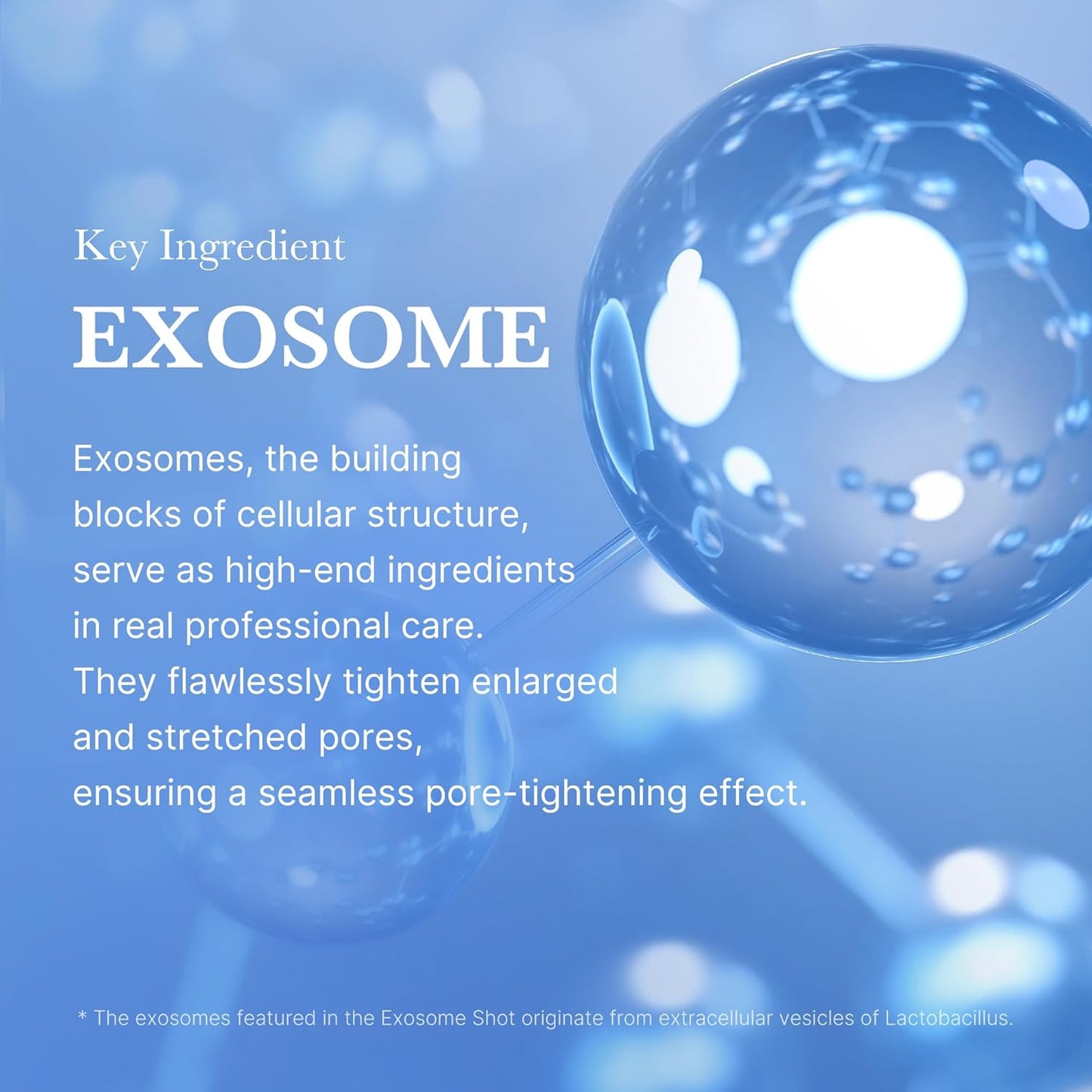 medicube Exosome Shot Zero 7,500 PPM Spicule Facial Serum | Liquid Skin Booster Serum | Exosome, AHA+BHA+PHA | Pore Care, Dead Skin Cells, Skin Texture | Korean Skincare
