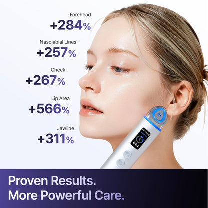 CENTELLIAN24 Madeca Prime Max Silver, Facial Beauty Device for Firming, Brightening & Hydration, 6 Energy Technologies to Improve Skin Tone, Enhance Skincare Absorption, At-Home Skin Care Tool