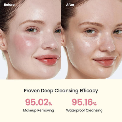 BIODANCE Collagen Cleansing Oil, Facial Oil Cleanser, Gentle Makeup Remover, Bleackhed and Whitehead Remover for Sensitive Skin, Korean Skin Care