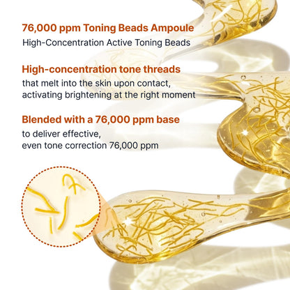 SUNGBOON EDITOR Glow Intensive Kojic Acid Ampoule, Turmeric & PHA