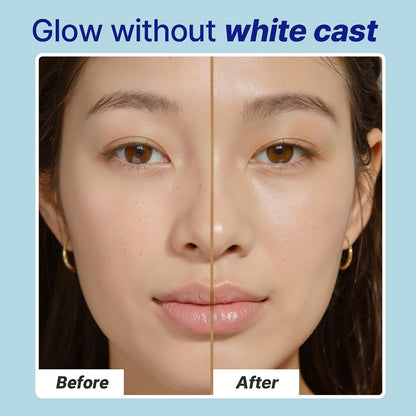 HEIMISH RX Hyaluronic Acid Hydrating Sunscreen No White Cast, Lightweight, Fast-absorbing Daily Relief Facial Sunscreen, Moisturizing Broad Spectrum SPF 50, Korean Skincare