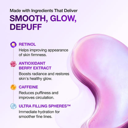 ANUA Retinol Berry Eye Patches, 60 Count