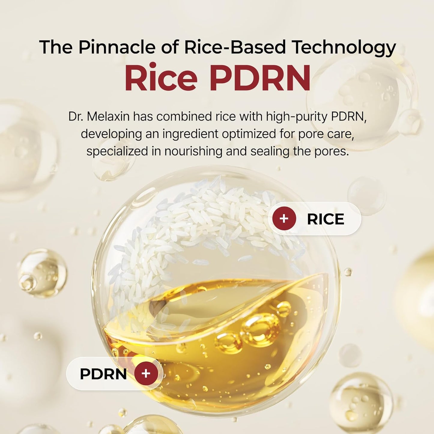 Dr.Melaxin Peel Shot Glow Rice PDRN Serum Facial Skin Care Smooth Texture For Pore Care Korean Skin Care