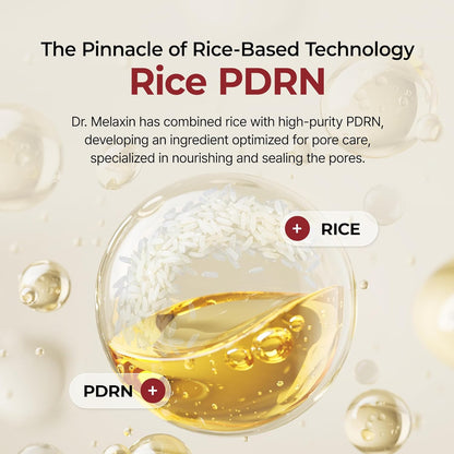 Dr.Melaxin Peel Shot Glow Rice PDRN Serum Facial Skin Care Smooth Texture For Pore Care Korean Skin Care