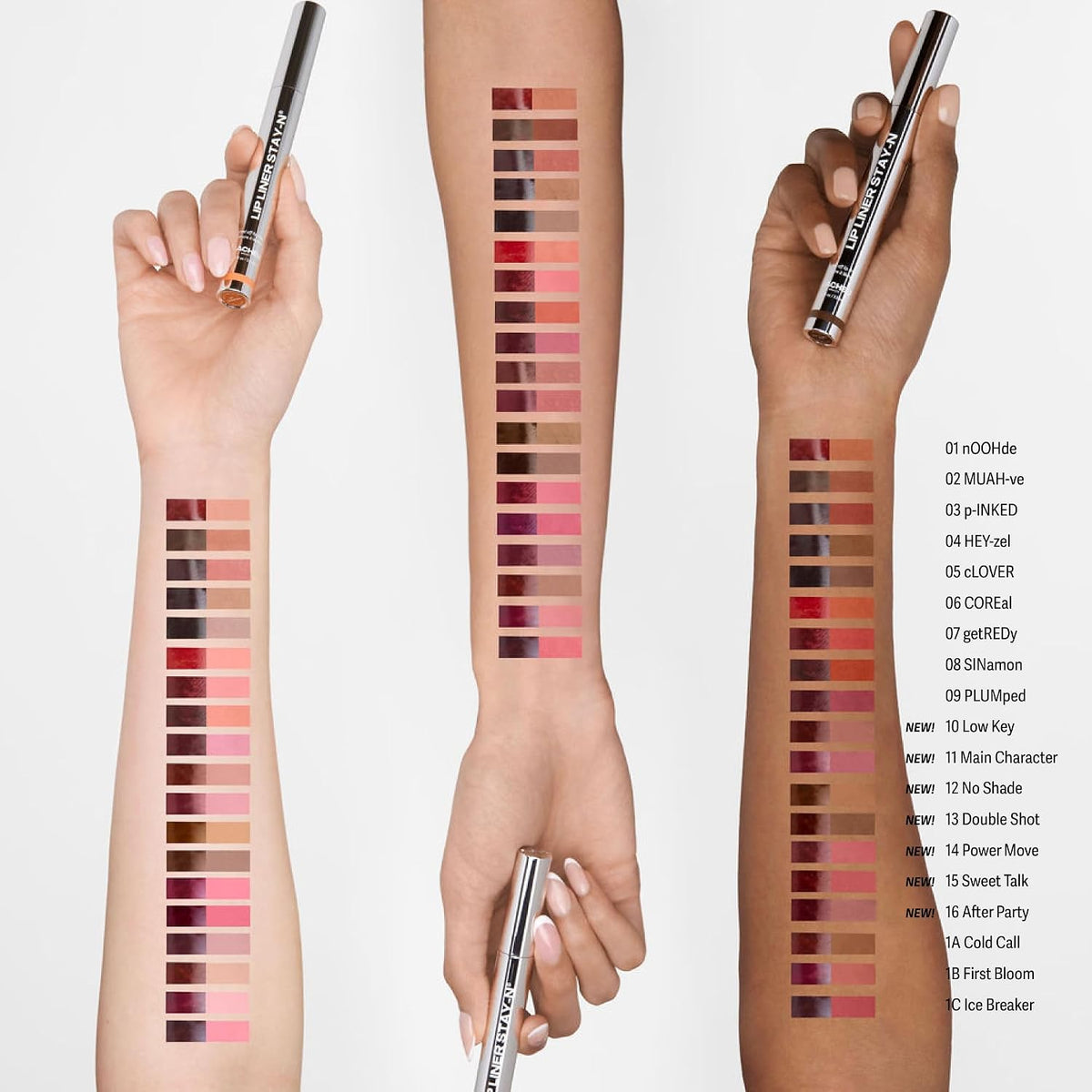 Sacheu Lip Liner STAY-N Peel Off Lip Stain, Longwear, COREal