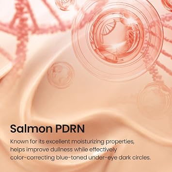 SKINFOOD Salmon PDRN Dark Circle Concealer Cream - 2 Beige, Under Eye Concealer for Dark Spots and Wrinkles, Full Coverage, Stocking Stuffer, 10 g (0.35 Oz)