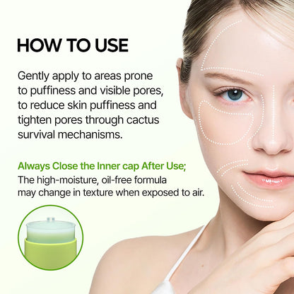 Dr.Melaxin Cactox Pore Relief Multi Balm Stick – Zinc PCA & ADENOSINE Cooling & De-Puffing Face Balm for Enlarged Pores & Puffy Skin, Pore Minimizing with Cactus Extract, Korean Skincare