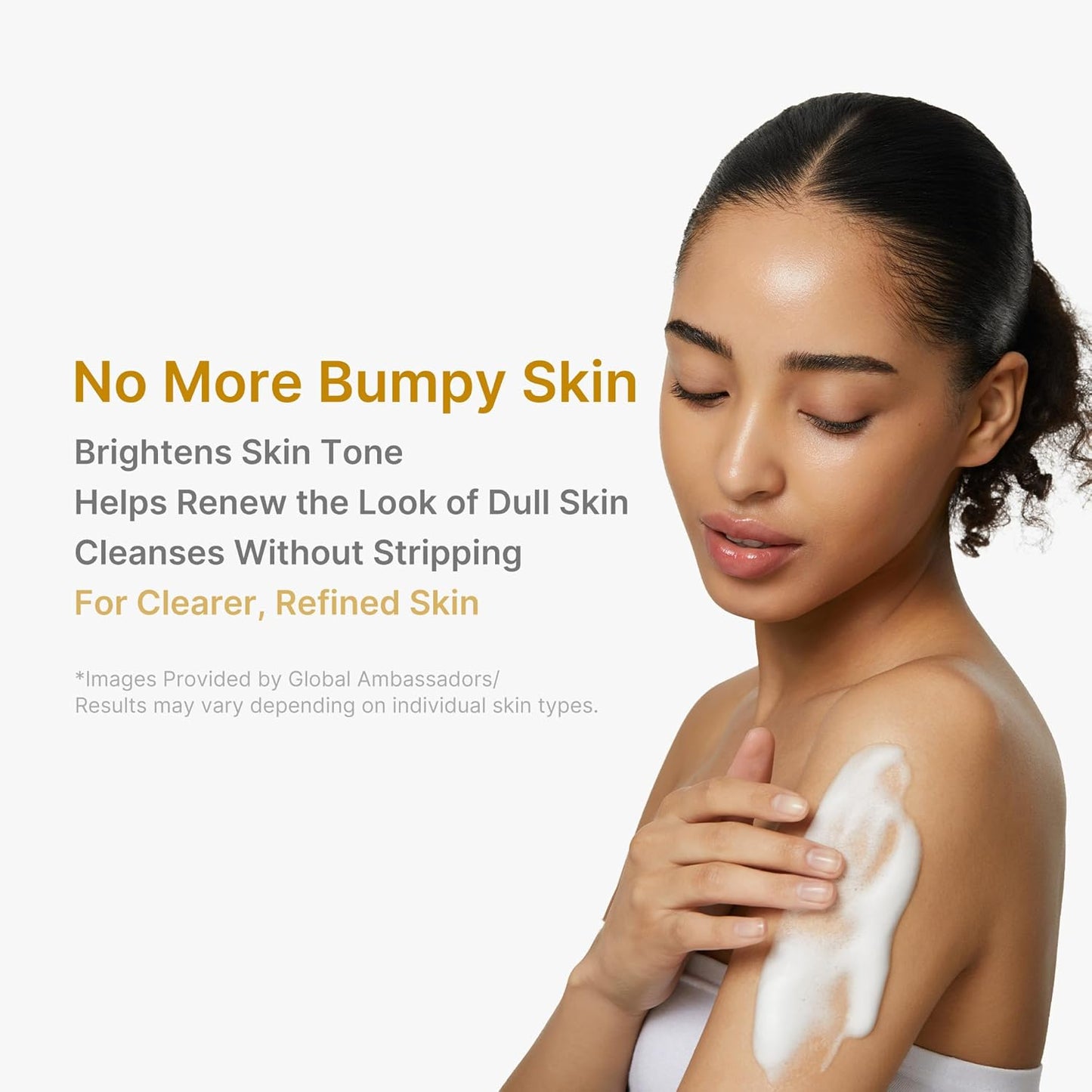 medicube Kojic Acid Turmeric Brightening Body Wash | Gentle Shower Gel for Uneven Skin | Niacinamide, Vitamin C, AHA/BHA | Deep Cleansing, Hydrating Formula | Easy and Effective