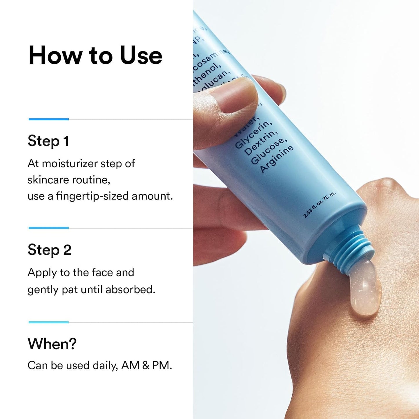 Abib Hyaluronic Boom Crème Water Tube, Expanding Nano-Sized Hyaluronic Acid Particles 4x, Deep Hydration Plumping Cream, Ceramide NP, Sensitive Skin, Korean Skin Care