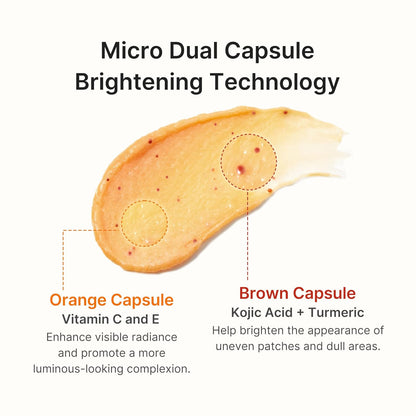 medicube Facial Cleanser Turmeric Capsule Foam Cleanser | for Balancing Uneven Skin Tone & Texture | Fade Appearance of Uneven Patches & Ideal for Use After Spot Care | Korean Skincare