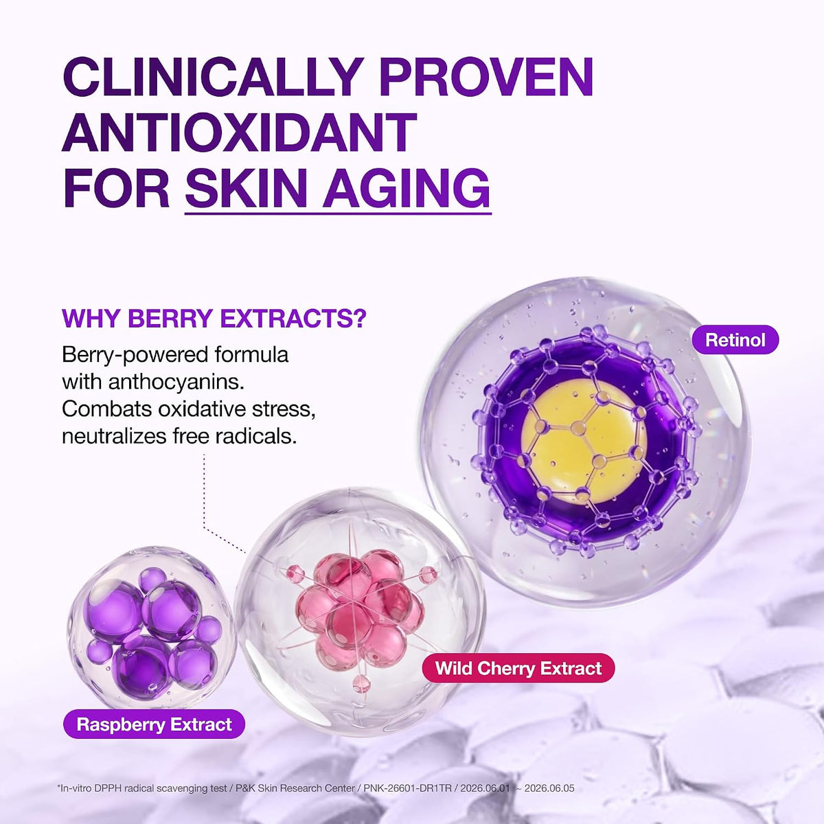 ANUA Retinol Berry Eye Patches, 60 Count