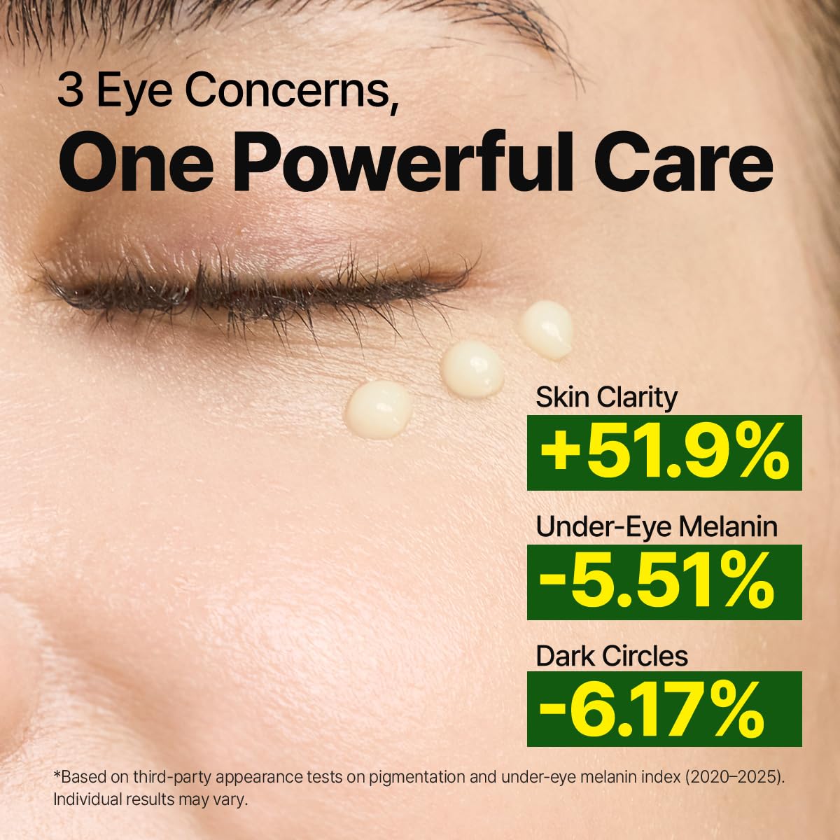 GOODAL Green Tangerine Vitamin C Dark Circle Eye Cream, Intensive Dark Circle Relief and Elasticity Treatment, Gentle, Non-irritating, Anti-Aging and Anti-Wrinkle Care