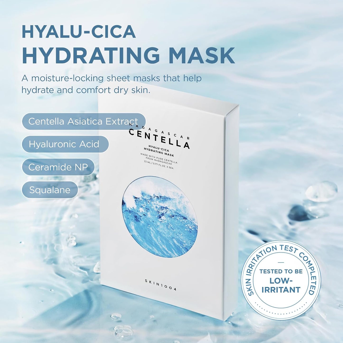 SKIN1004 Hyalu-Cica Hydrating Mask (1 mask)