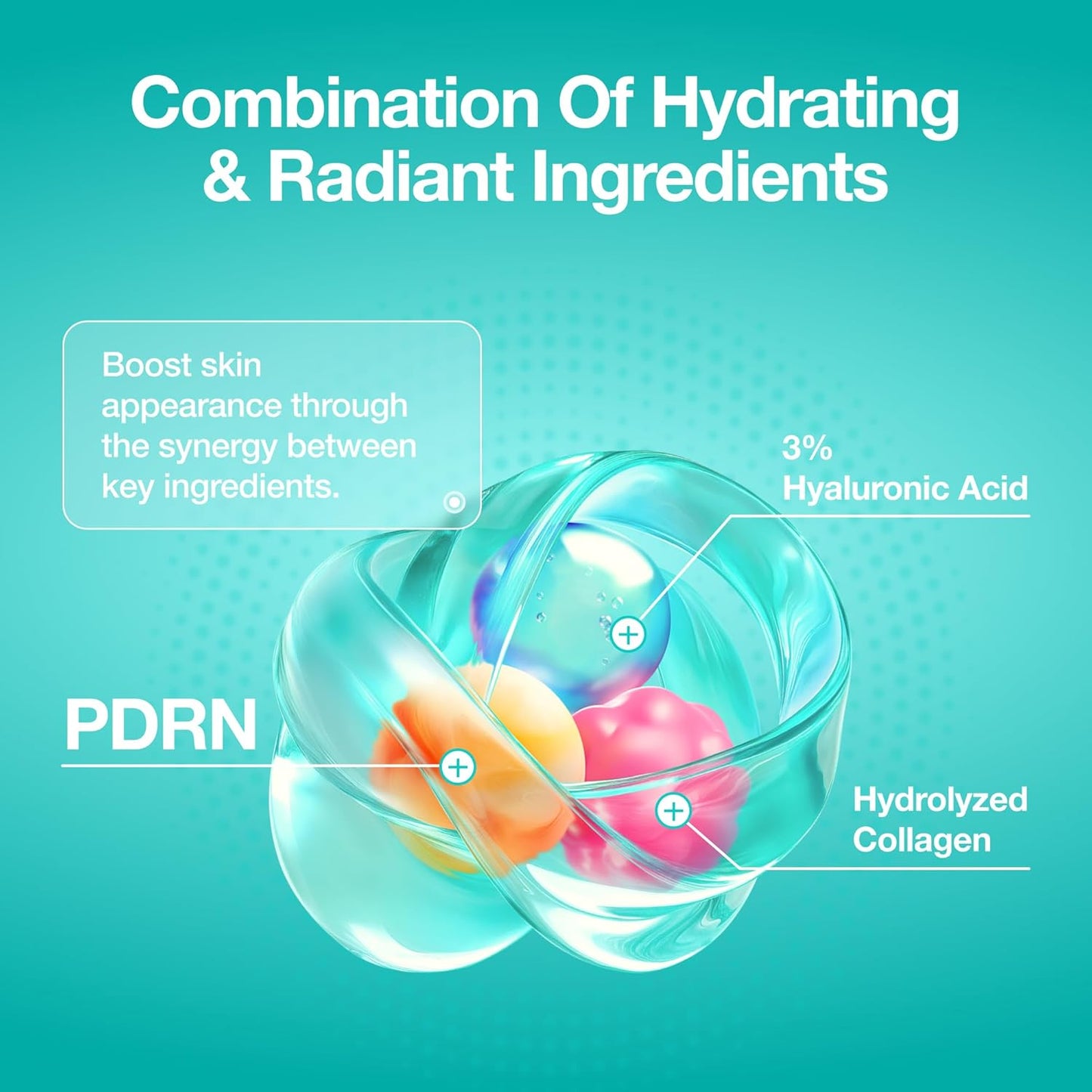 Anua PDRN Hyaluronic Acid Capsule 100 Serum, Radiant Face Serum, Salmon DNA, Hyaluronic Acid, Hydration, Moisture Plumping Effect, Lightweight, Glass Skin, Korean Skincare