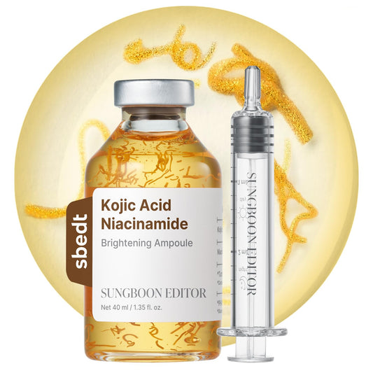 SUNGBOON EDITOR Glow Intensive Kojic Acid Ampoule, Turmeric & PHA
