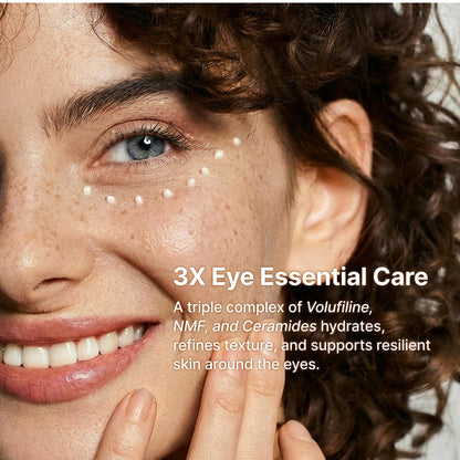 SUNGBOON EDITOR Silk Peptides EGF Intensive Eye Cream with Copper Peptides for Puffiness & Fine Lines, Patented Peptide Complex, Firm-looking & Hydration, Korean Skin Care