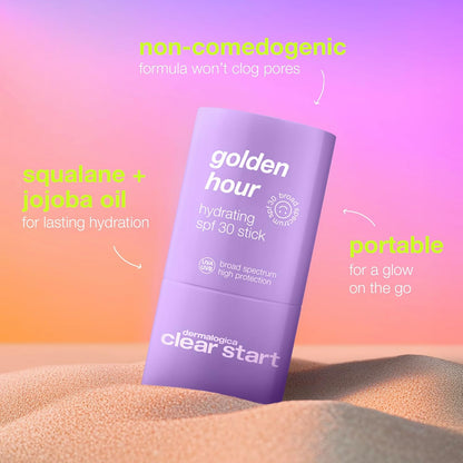 Dermalogica Clear Start Golden Hour Hydrating SPF 30 Sunscreen Stick
