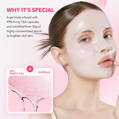 APRILSKIN TXA Pink Capsule Gel Mask (1 mask)
