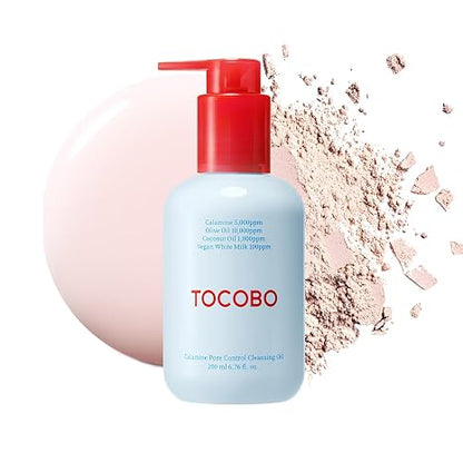 TOCOBO Calamine Pore Control Cleansing Oil 200ml / 6.76 fl oz | Blackheads, Make-up Cleansing, Pore Care, Deep Cleansing