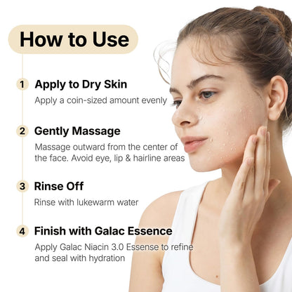 MANYO Galactomy Enzyme Peeling Gel, Face and Body Scrub, Dead Skin Remover, Blackhead Remover, Korean Exfoliating Gel, Korean Skin Care