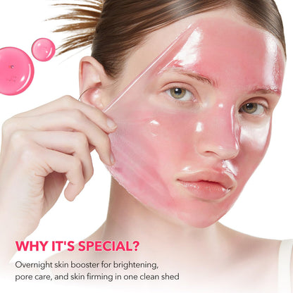 APRILSKIN TXA Niacinamide 99 Overnight Wrapping Mask, 99% High-Purity TXA+Niacinamide for Uneven Skin Tone, Overnight Skin Booster for Toning Care, Firming & Pore Care