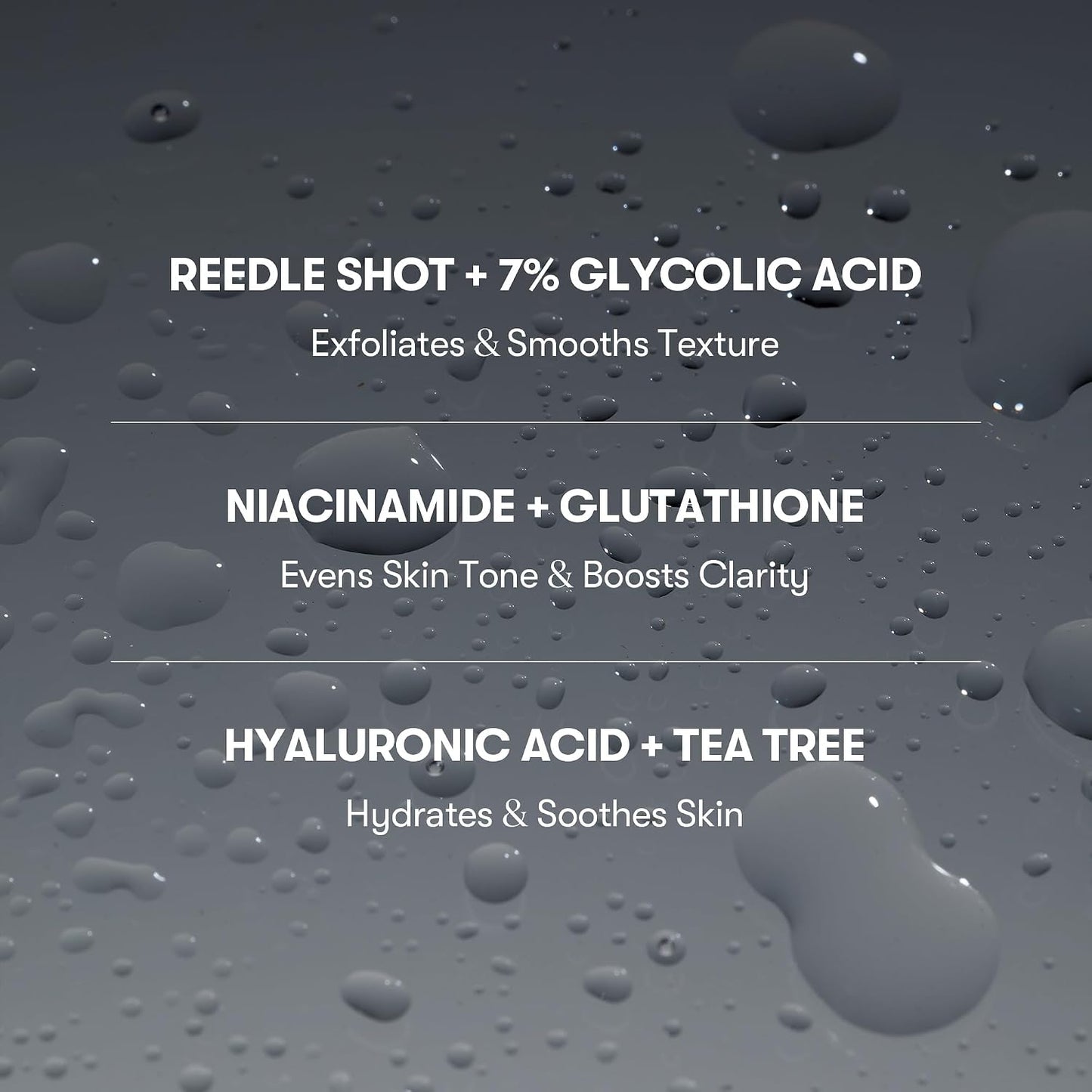 VT COSMETICS 7% Glycolic Acid Reedle Shot Head-to-Toe Mist with Niacinamide, Exfoliating Spray for Bumpy & Strawberry Skin, Dark Spots, Skin Texture, Keratosis Pilaris, Korean Skincare