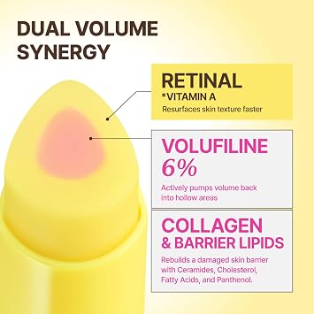 Tage Vita A Retinal Multi Balm Stick - Volufiline 6% Wrinkle Care Eye Cream, Water-Infused Anti-Aging Balm, Smooths the Look of Fine Lines, Plumping Volume Care