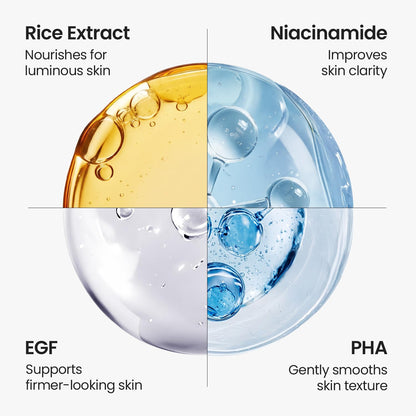 SKINFOOD Rice Brightening Toner Pad, Korean Skincare Face Toner Pads with 48 Hours Fermented Rice Water for Glow Glass Skin, Hydrating, 100% Cotton Pad, Vegan, (60 Pads)