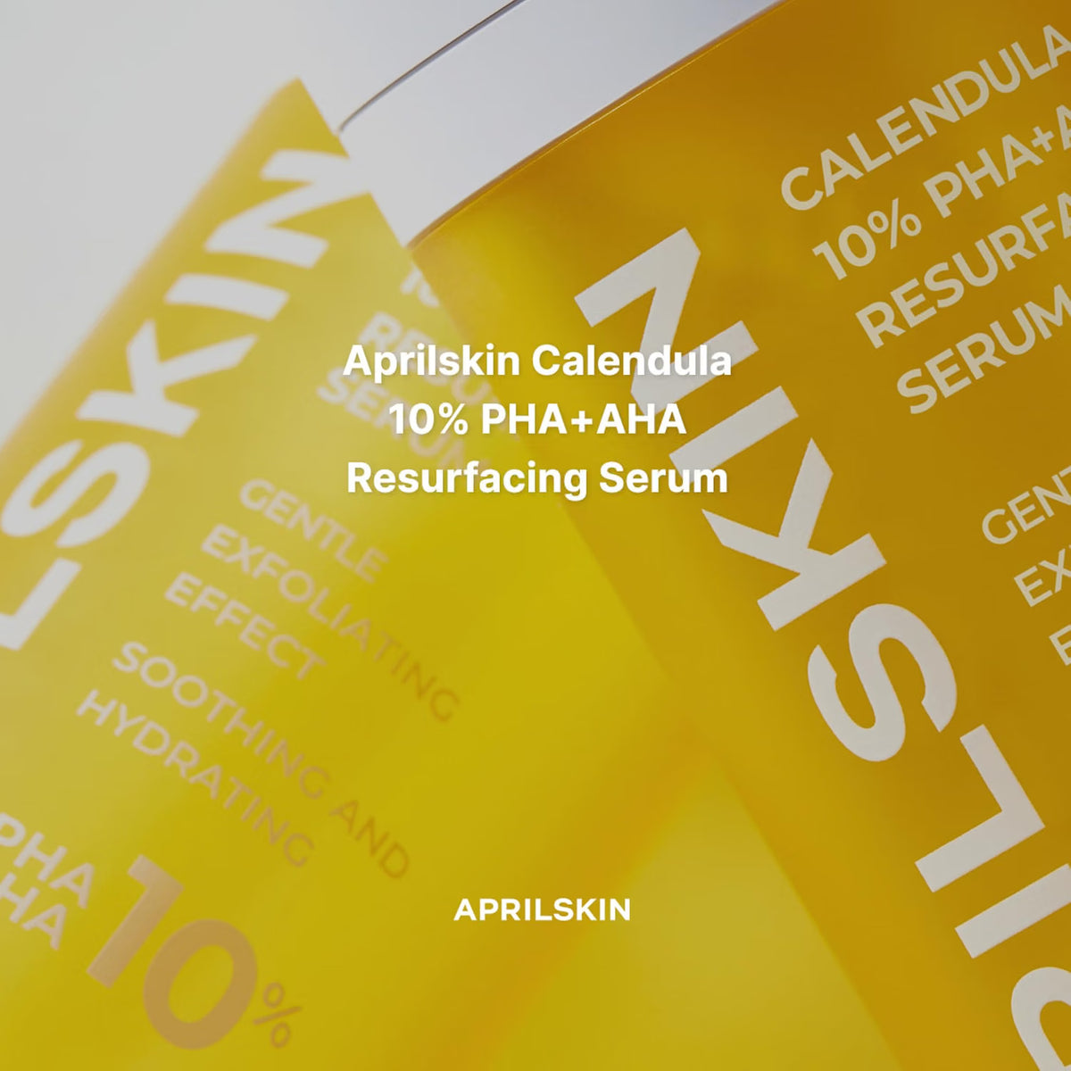 APRILSKIN Calendula10% PHA+AHA Resurfacing Serum, Vegan, Cruelty-Free, Dry, sensitive, acne-prone skin