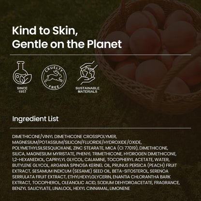 SKINFOOD Peach Cotton Pore Blur Pact - Sebum Control Pack with Silky Texture - Long Lasting Makeup Fixing - Pore Primer with Mineral Powder for Oily Skin - Stocking Stuffers - Pore Quick Minimizer