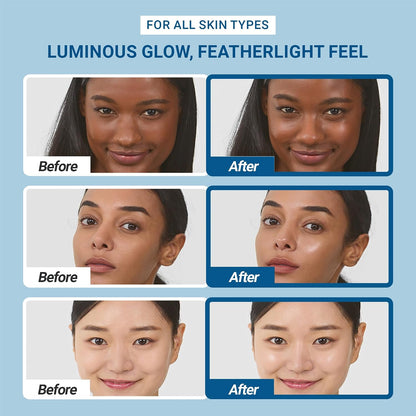 HEIMISH RX Hyaluronic Acid Hydrating Sunscreen No White Cast, Lightweight, Fast-absorbing Daily Relief Facial Sunscreen, Moisturizing Broad Spectrum SPF 50, Korean Skincare
