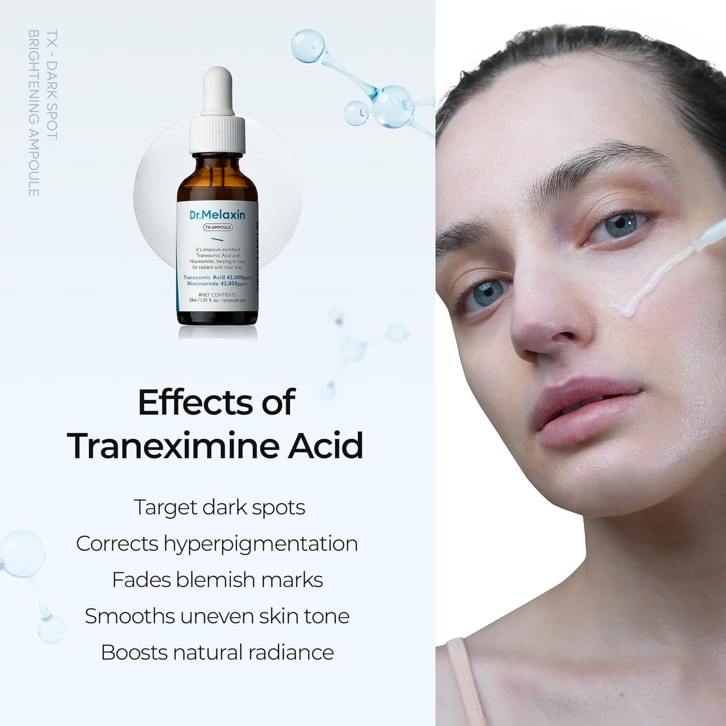 Dr.melaxin TX ampoule RX facial ampoule