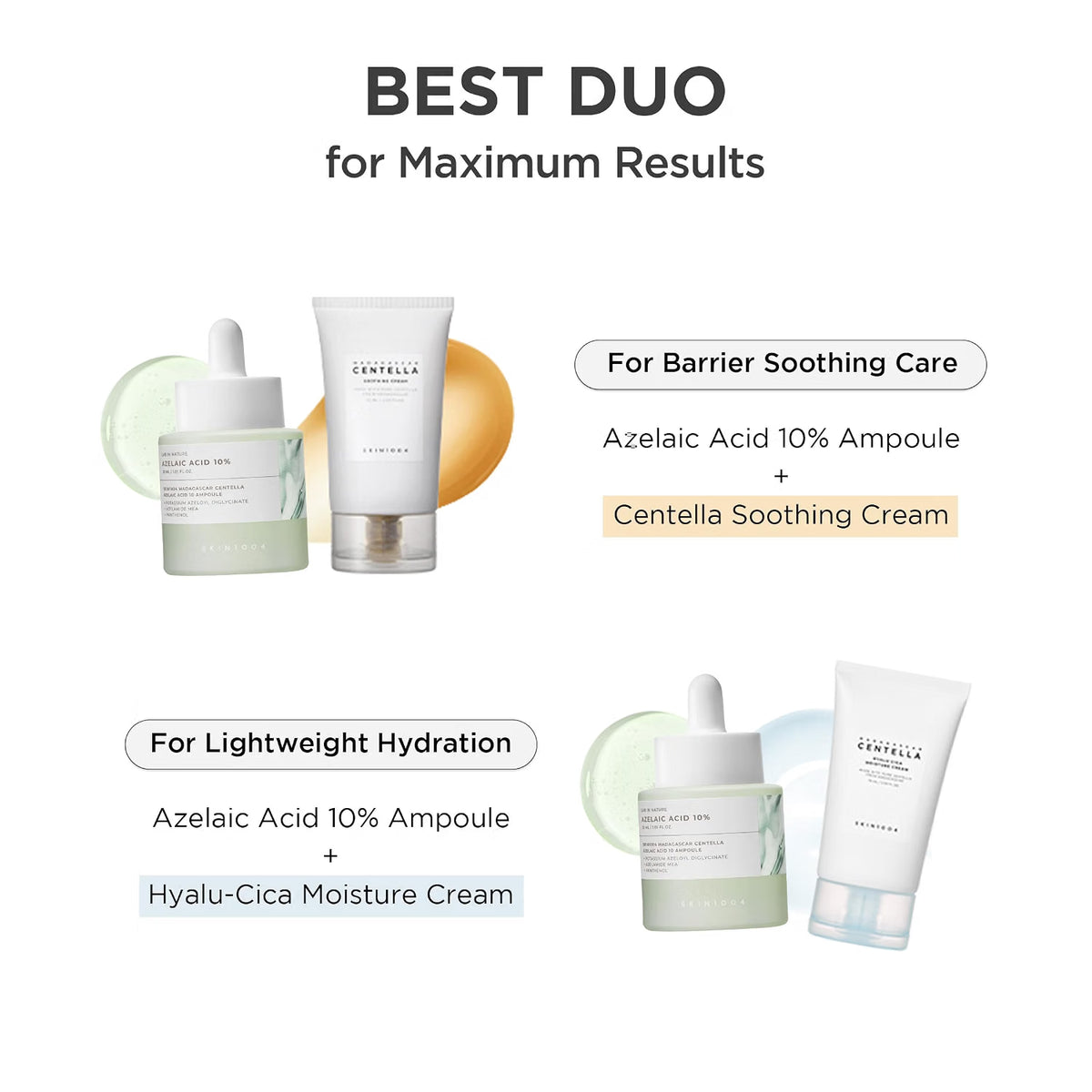 SKIN1004 Azelaic Acid 10% Ampoule, Korean Facial Centella Serum