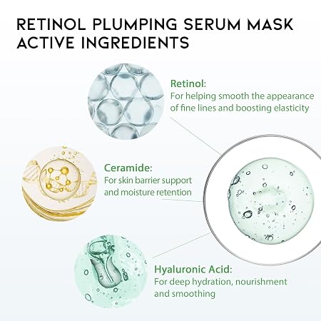 #OOTD Rejuvenating Retinol Wrinkle Sheet (1 Mask)| Korean Skincare | Retinol sheet (1 mask) with Ceramide & Hyaluronate; smoothes fine lines, fortifies barrier & deeply plumps skin