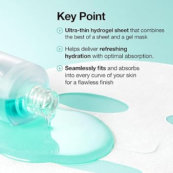 Anua PDRN Hyaluronic Acid Capsule 100 Serum (1 Mask)-Hydrating & Soothing Face Mask for Glass Skin, Dewy Glow and Firm Looking Skin, Salmon DNA & Collagen, Lightweight Texture