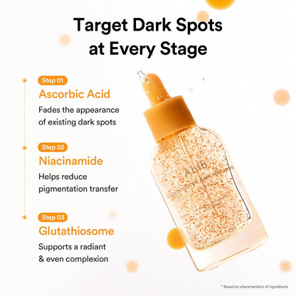 Abib Glutathiosome Dark Spot Serum Vita drop, Korean Skincare, Dark Spot, Hyperpigmentation Treatment, Lightweight, Hydrating Serum for Sensitive, Uneven Skin