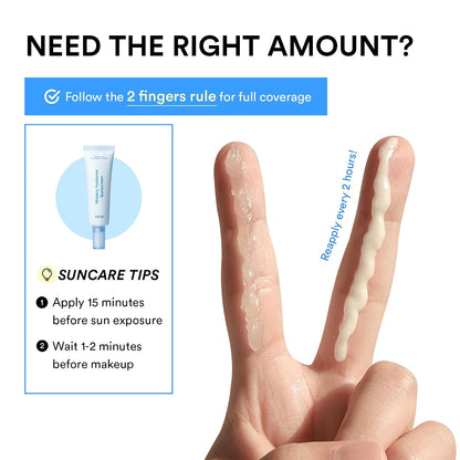 Abib Watery Hyaluron Sunscreen Moisture Tube Broad Spectrum SPF 30, Korean Sunscreen with Hyaluronic Acid, Lightweight, No White Cast, Skin Care, Niacinamide Vitamin C, Suncare