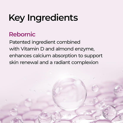 Dr.Melaxin Picotonic Shot Calcium Cream with Calcium, Intensive Brightening Cream for Even Skin Tone & Skin Clarity, Korean Skincare for Density Care