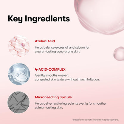 VT COSMETICS Azelaic Acid Cica Exosome Ampoule, Korean Skincare Serum