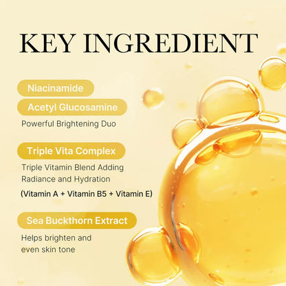 medicube Deep Vita C Daily Quick 30 Sheet Masks - Vegan Certified, Quick Dispenser, Triple Vitamin Complex For Radiance and Hydration - Korean Face Masks