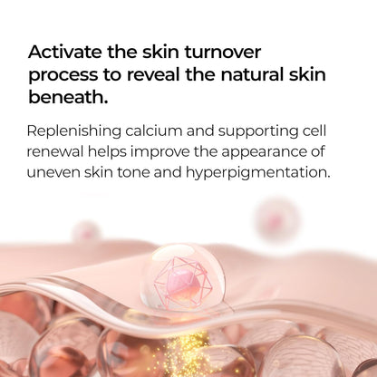 Dr.Melaxin Picotonic Shot Calcium Cream with Calcium, Intensive Brightening Cream for Even Skin Tone & Skin Clarity, Korean Skincare for Density Care