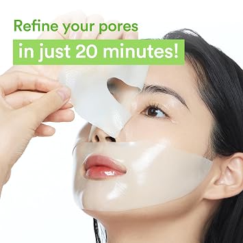 Abib Vegan Collagen Gel Mask Heartleaf Jelly 1 mask (Soothing) I Korean Vegan Collagen, Cooling Calming Hyaluronic Acid Hydrogel Face Mask Skin Care