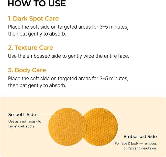 Dr.Melaxin TX Kojic Acid Turmeric Toner Pads with Tranexamic Acid, Brightening Toner Pad for Pigmentation & Dark Spot Care, Gentle Keratin Care for Radiant Skin, Korean Skincare, 70 Sheets
