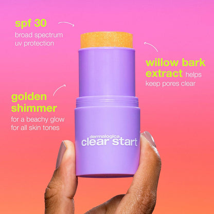 Dermalogica Clear Start Golden Hour Hydrating SPF 30 Sunscreen Stick